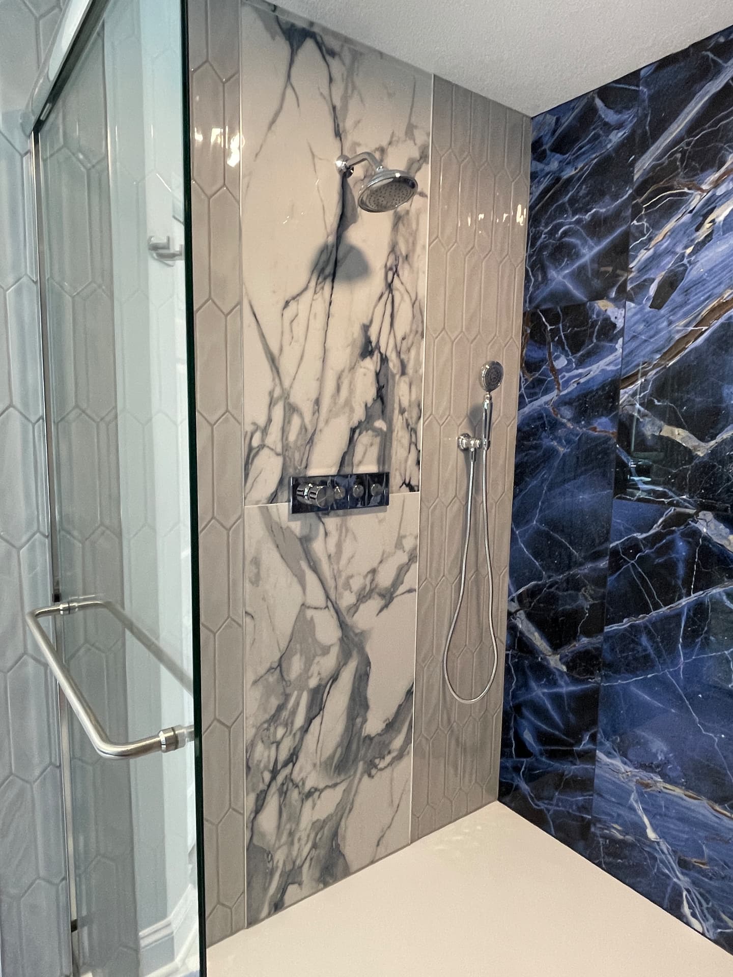 Sodalite Blue Shower — Overland Park