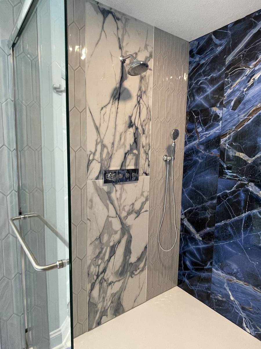 Sodalite Blue Shower, Overland Park
