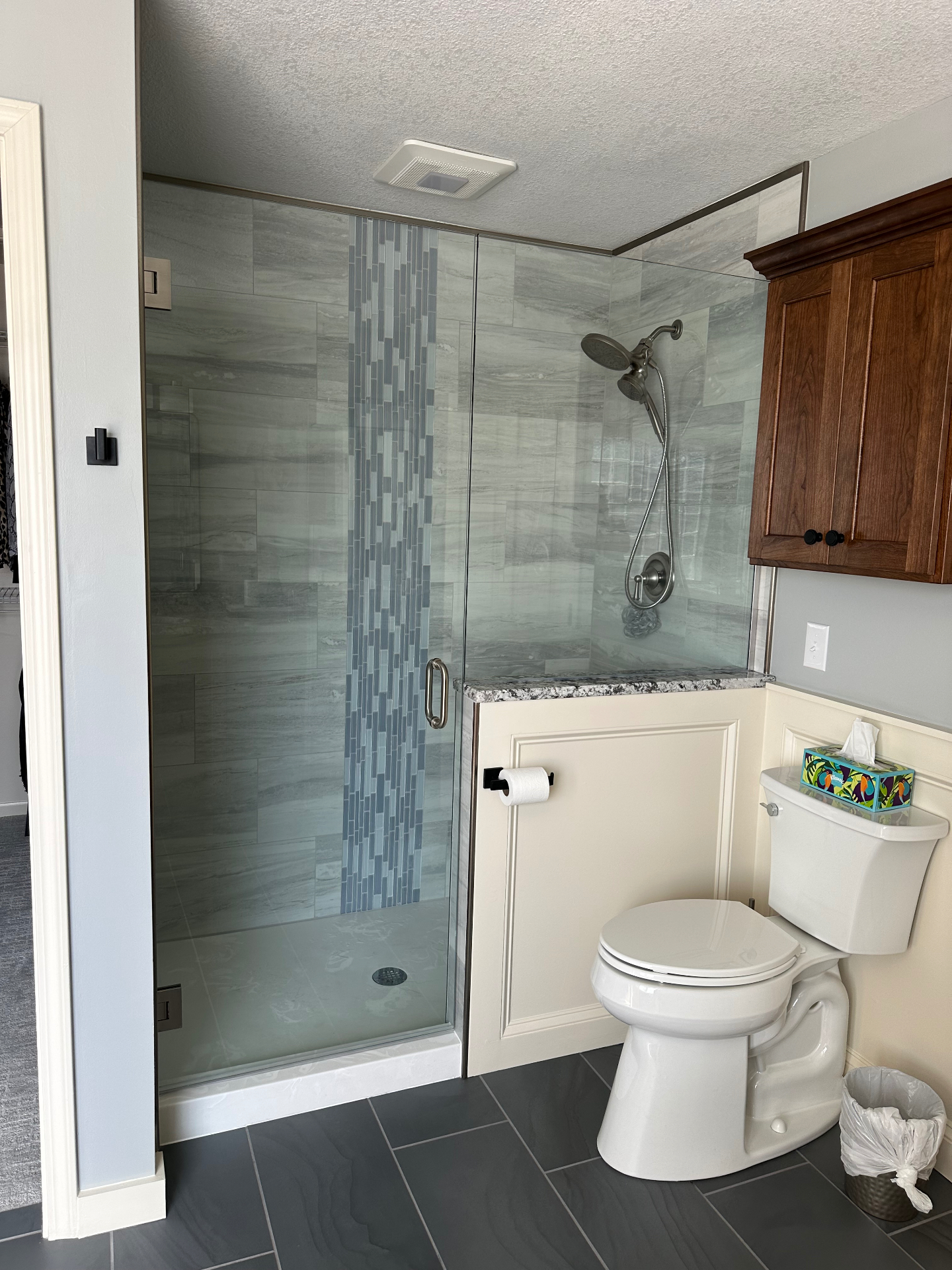Frameless Glass Walk-In Shower