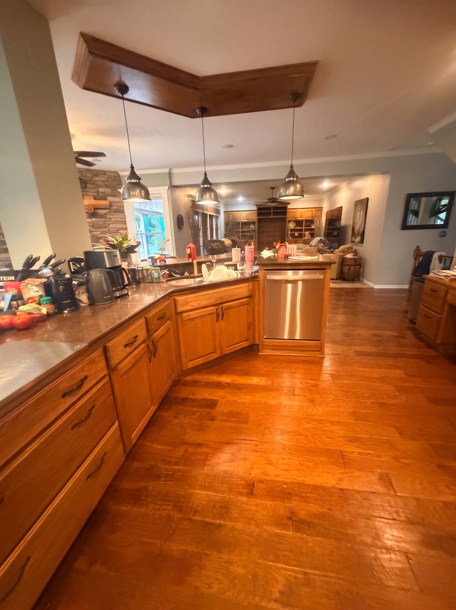 Real before photo sent by a Kansas City homeowner