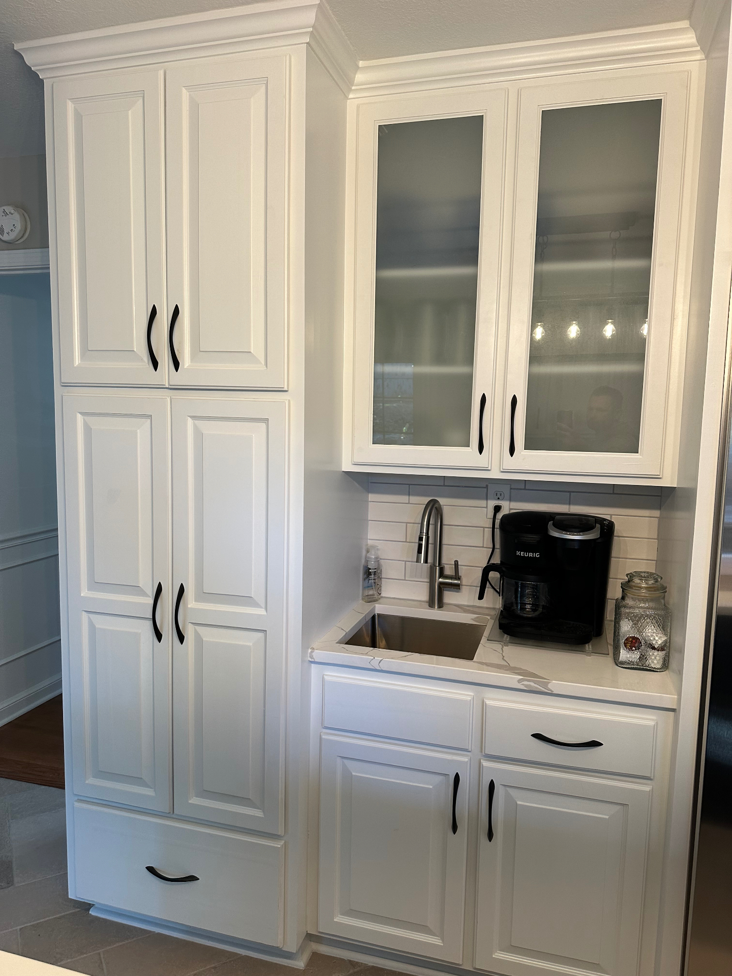 Classic White Coffee Bar & Pantry